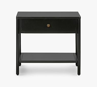 Harmon Rectangular Metal End Table (20") | Pottery Barn (US)