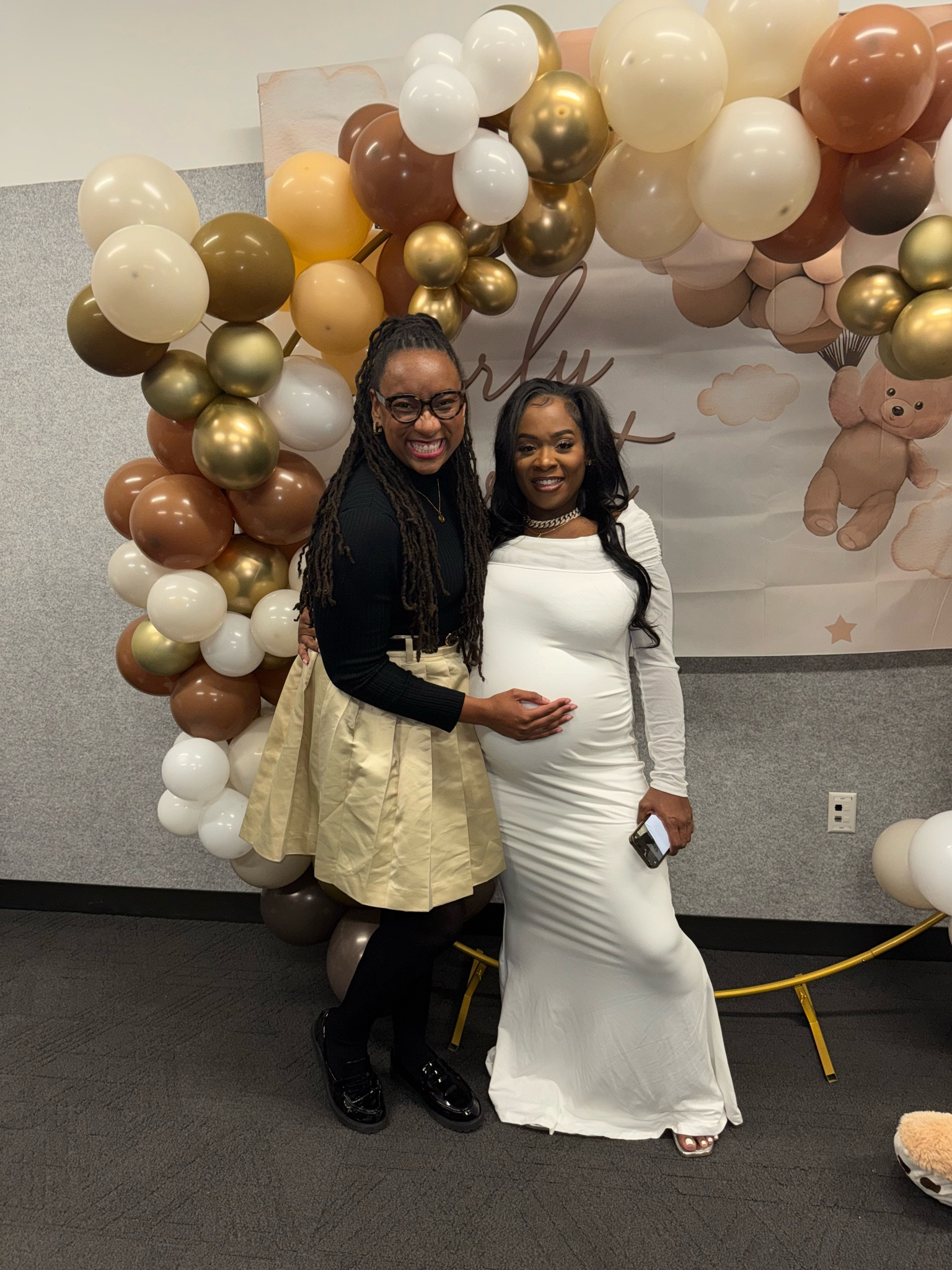 My bestie is having twins! Here’s my baby shower look for yall! The skirt worked perfectly pairing with sheer tights 🙌🏾

#LTKStyleTip #LTKSeasonal #LTKSaleAlert