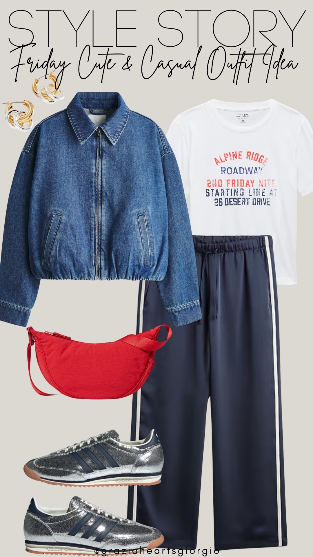 Friday Cute and Casual Outfit Idea 
.
#friday #outfitidea

#LTKgrwm #LTKootd