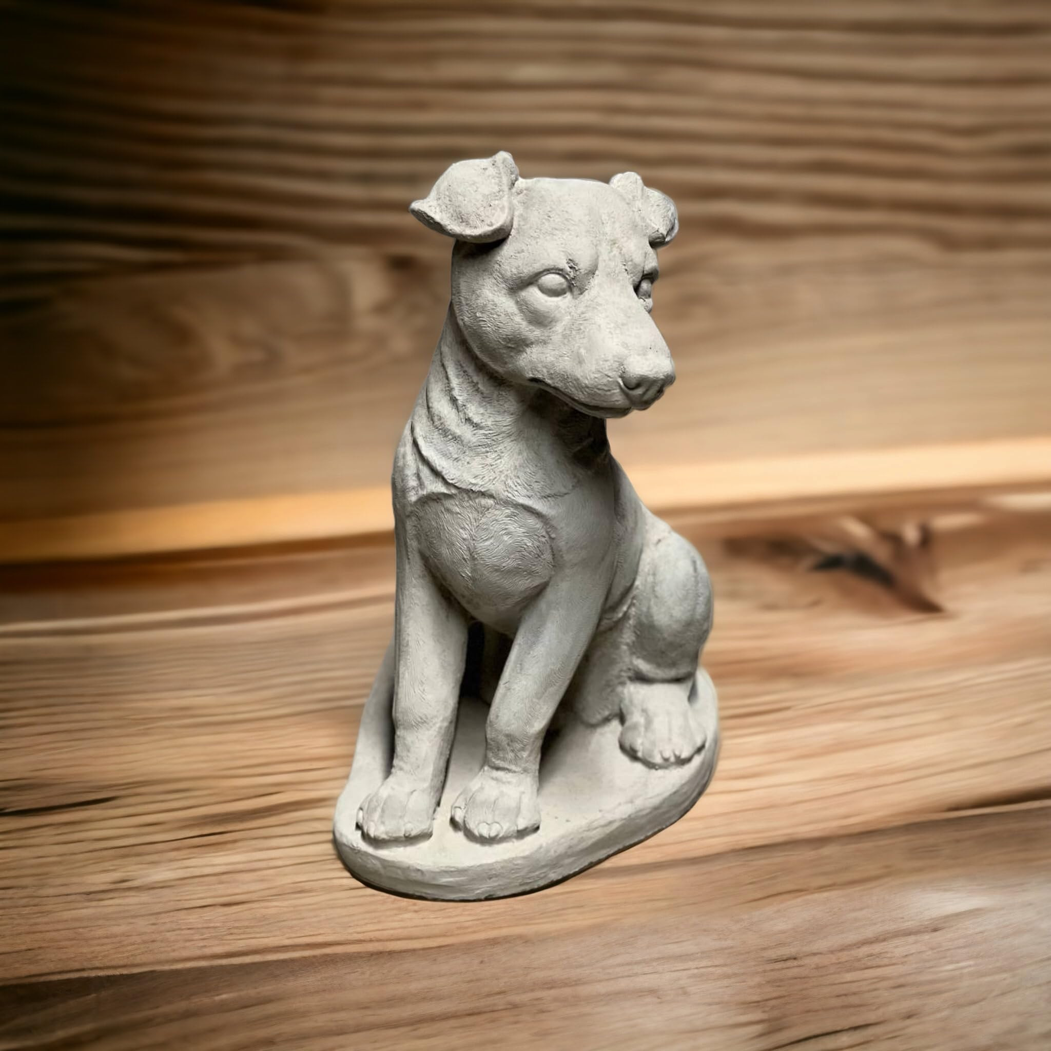 Concrete Jack Russell Memorial Sitting Jack Russell Dog Figurine Outdoor Garden Sculpture | Amazon (US)