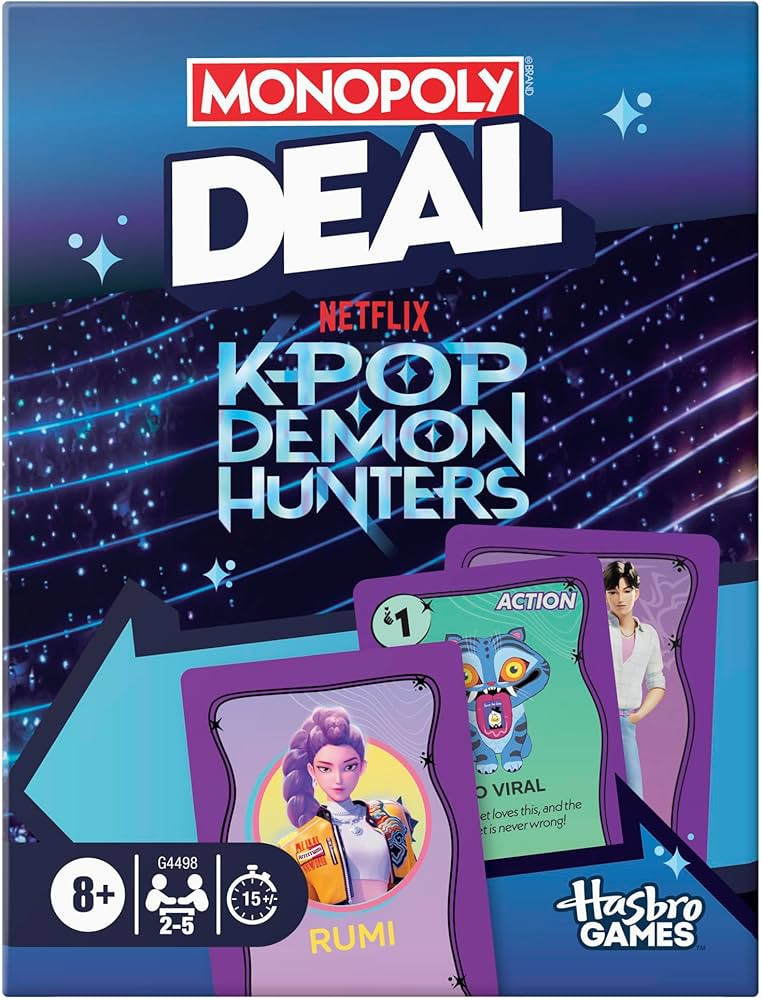 Monopoly Deal: Kpop Demon Hunters Card Game | Family Games for Kids, Tweens, Teens, and Adults | ... | Amazon (US)