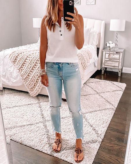 Abercrombie mom jeans are one of my favorites! This top is an Amazon find perfect for spring & summer 

#LTKfindsunder50 #LTKSeasonal #LTKstyletip