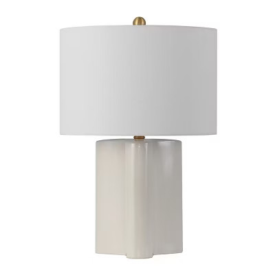 Anessa Table Lamp - 23 Inch Height - TBL4611 - Cream/Brass - Safavieh | Target
