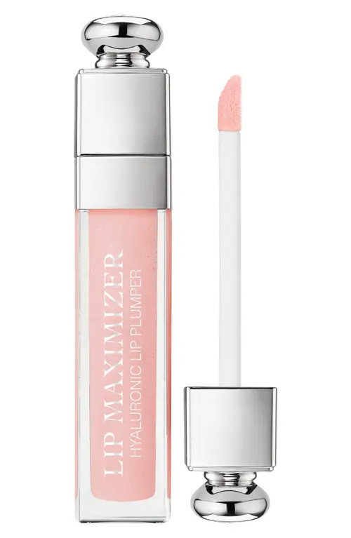 Dior Addict Lip Maximizer Plumping Lip Gloss in 001 Pink/Glow at Nordstrom | Nordstrom