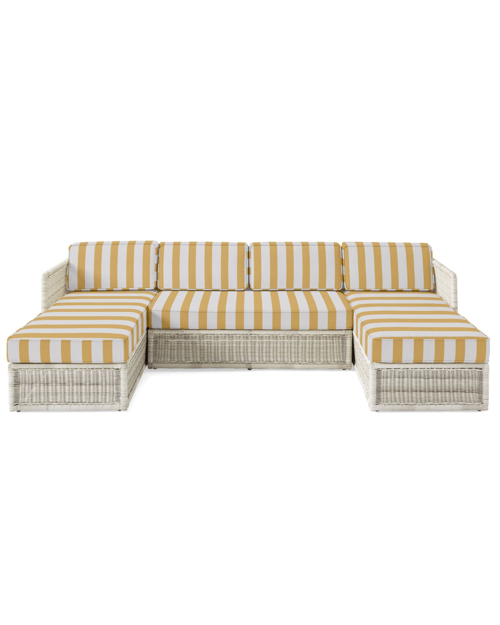 Pacifica U-Sectional - Driftwood | Serena and Lily