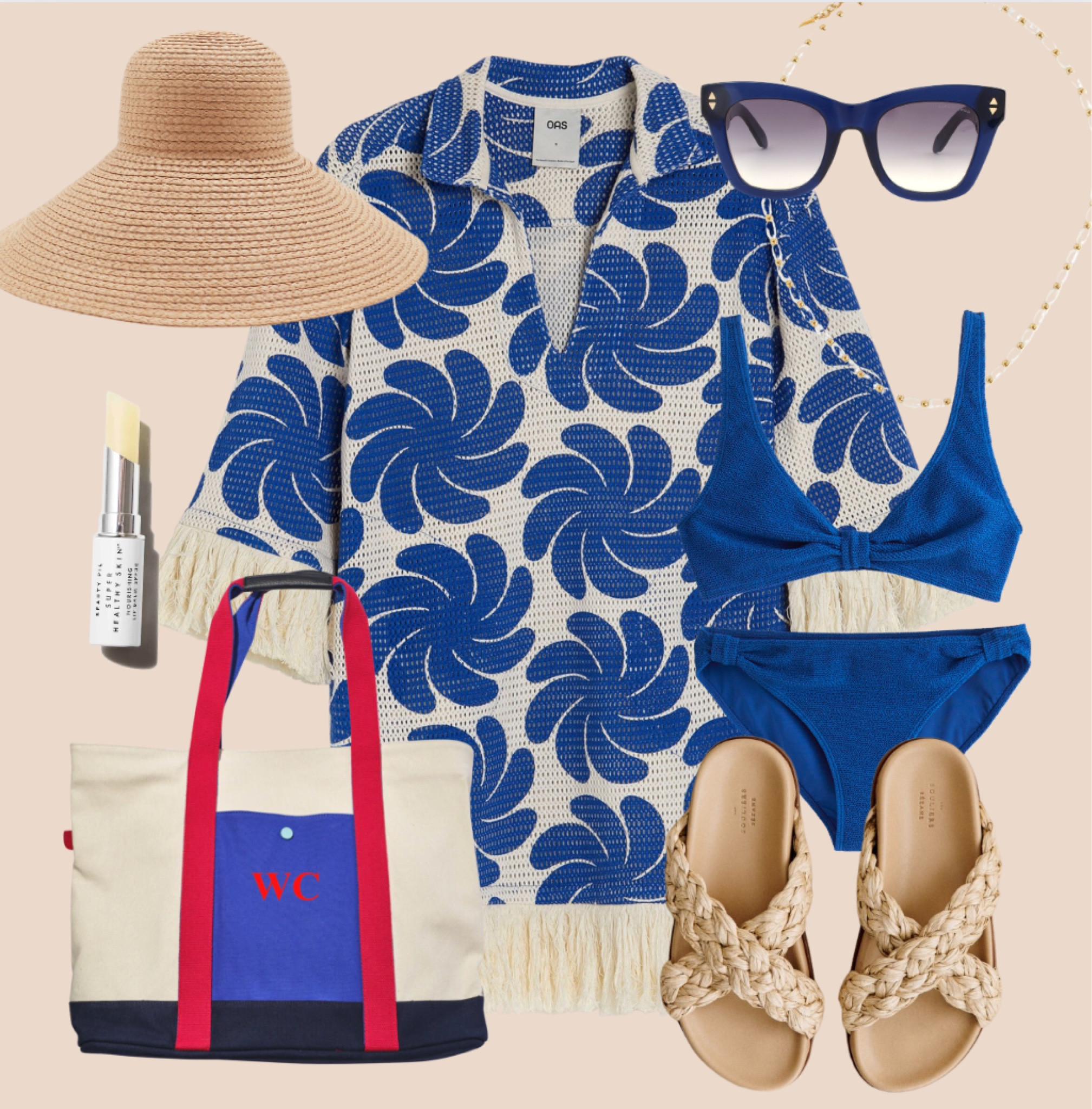BEACH CHIC   |  EDIT 1 
From sand to sea, beach to bar, here are three summer holiday looks worth writing home about… 

#LTKswimwear #LTKbeauty #LTKsummer