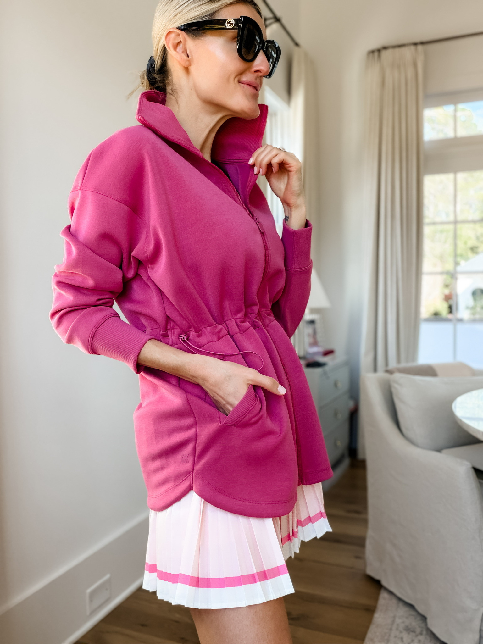 Target activewear is currently 30% off! 👏🏼 I would grab this cinched jacket! I have it in two colors! Wearing S!

Loverly Grey, Target, Target sale, athleisure, activewear 

 

#LTKSaleAlert #LTKActive