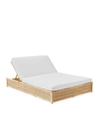Pacifica Double Chaise - Light Dune | Serena and Lily