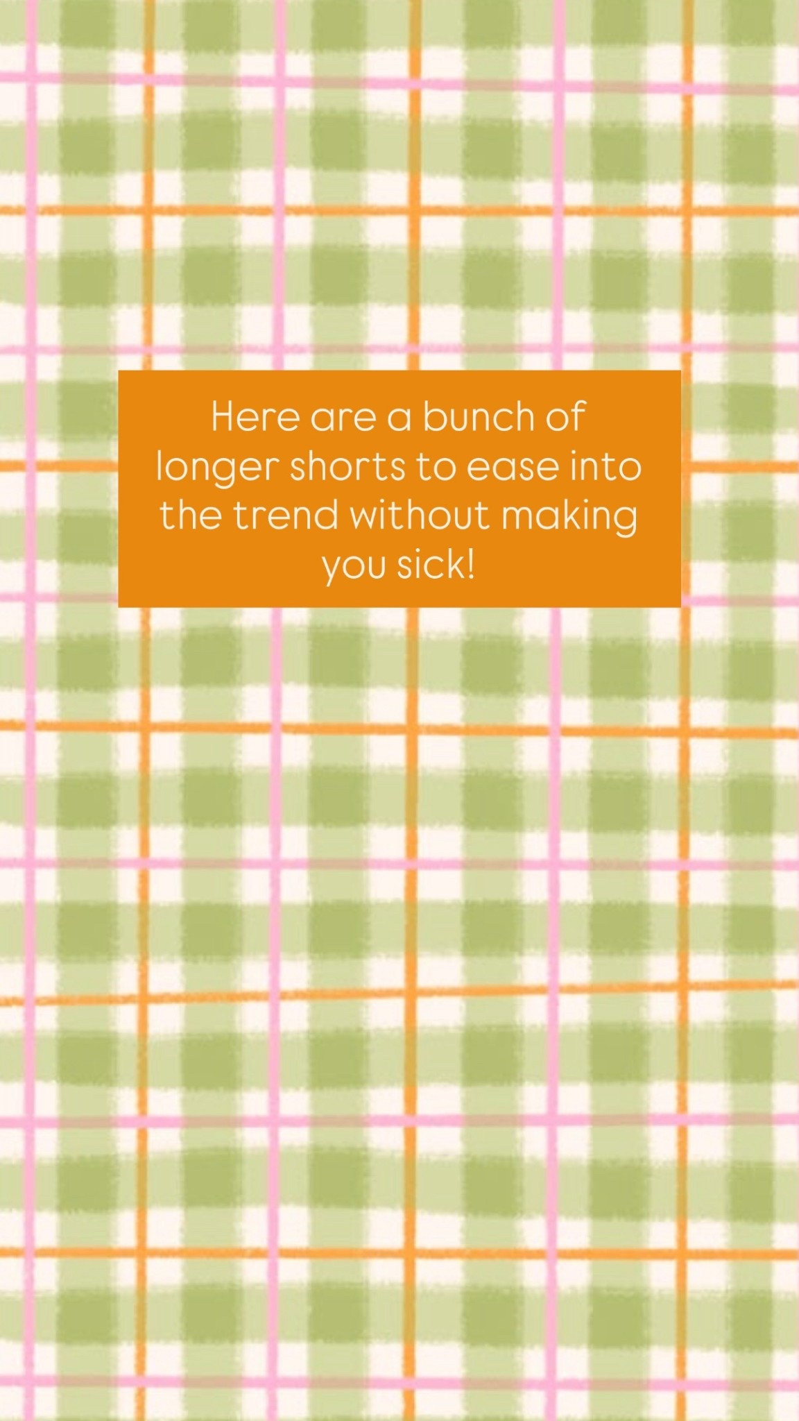 Bermuda style shorts for you that will flatter your bod so you can still enjoy the trend! 

#LTKMothersDay #LTKmomlife #LTKgrwm