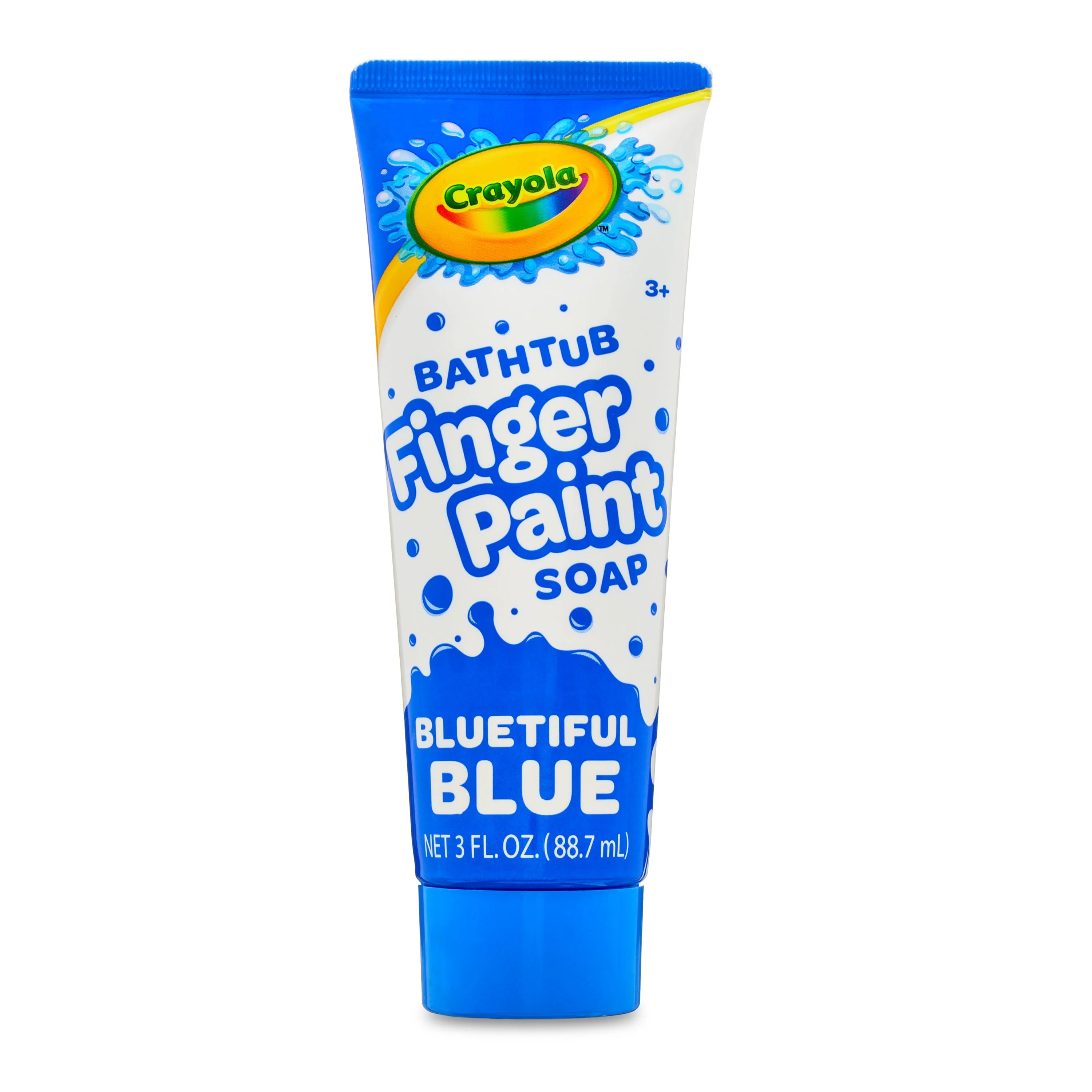 Crayola Bath Tub Finger Paint, Blue, 3 fl oz | Walmart (US)