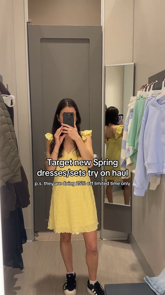 Target new Spring dresses/sets try on haul… they are doing 25% off which ends tomorrow!!!

#LTKSaleAlert #LTKFindsUnder100 #LTKStyleTip