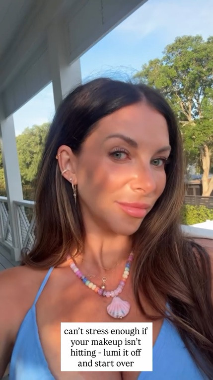 can’t stress enough if your makeup isn’t hitting - lumi it off and start over