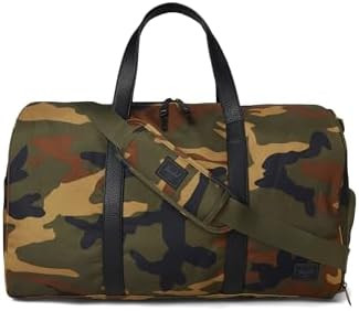 Herschel Supply Co. Novel Duffel, Woodland Camo/Black Label | Amazon (US)
