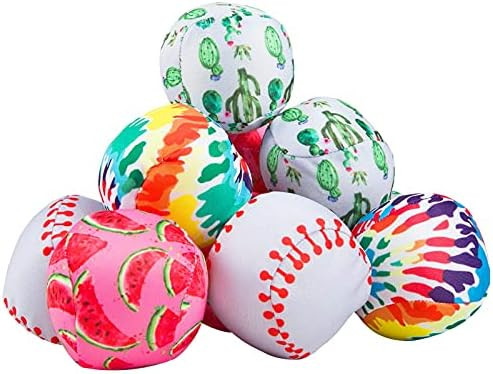 PAMASE 12 Pack 3 Inch Water Splash Balls-Beach Soaker Ball Water Bomb Toy for Children Summer Beach  | Amazon (US)