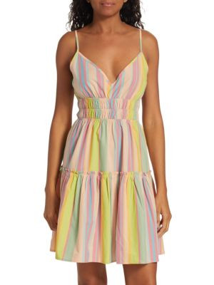 Carmen Striped Mini Dress | Saks Fifth Avenue OFF 5TH
