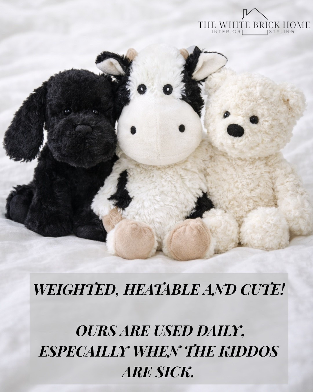 These stuffed animals are worth the hype, especially when your kiddos are sick. Perfect snuggle partner for bedtime. 

Kids toys, toddler toy, toddler gift ideas, toddler warmies, warmies, Amazon warmies, Target warmies, kids toys target, stuffed animals, play toys, super soft stuffed animals 

#LTKmomlife #LTKHome #LTKKids
