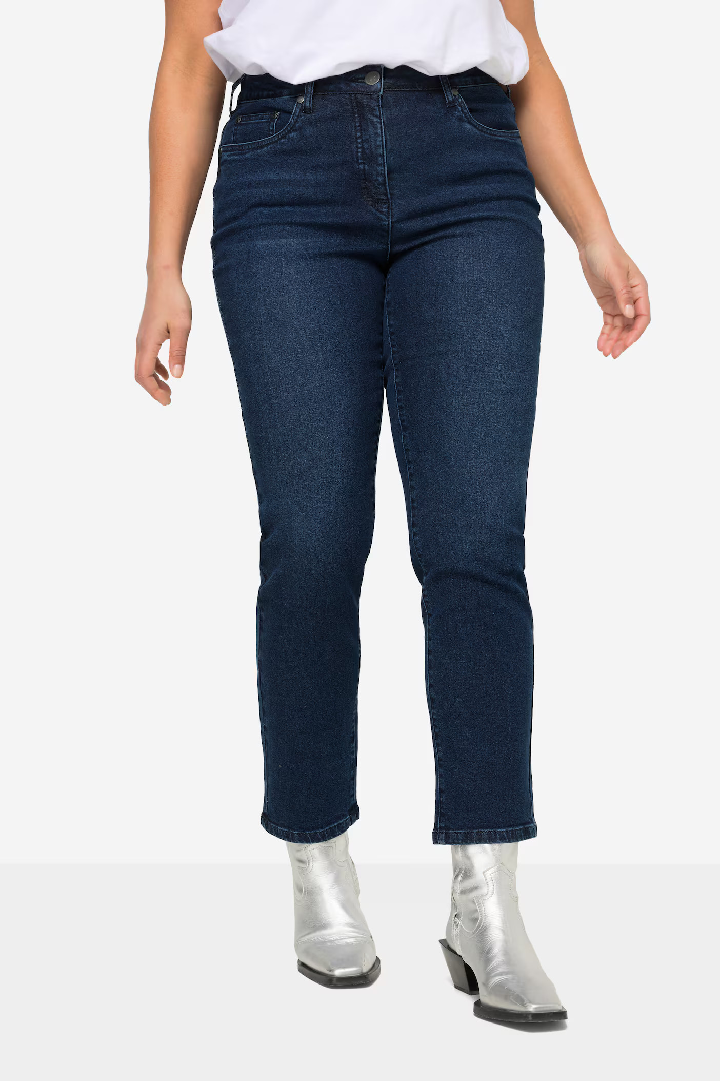 Bea shaping jeans with comfortable stretch material and 5 pockets | Ulla Popken - US
