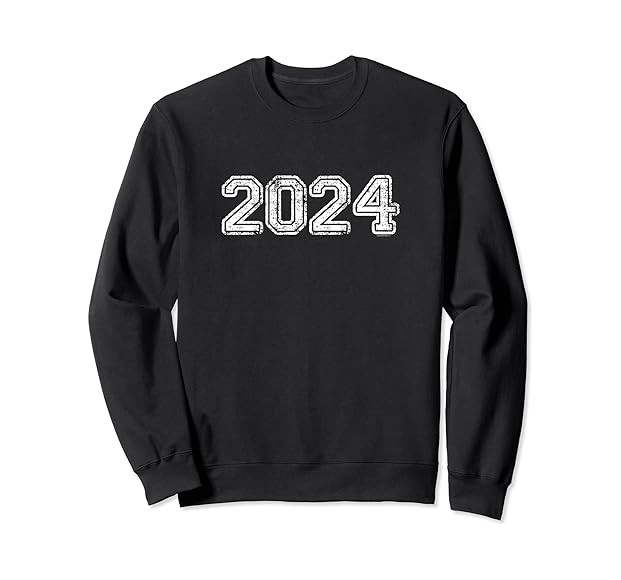 Class of 2024 | Graduation School Vintage Spirit Senior 2024 Sweatshirt | Amazon (US)