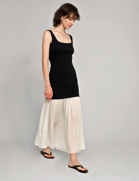 Gia Chiffon Hem Tank Dress-BESTSELLER | Pixie Market