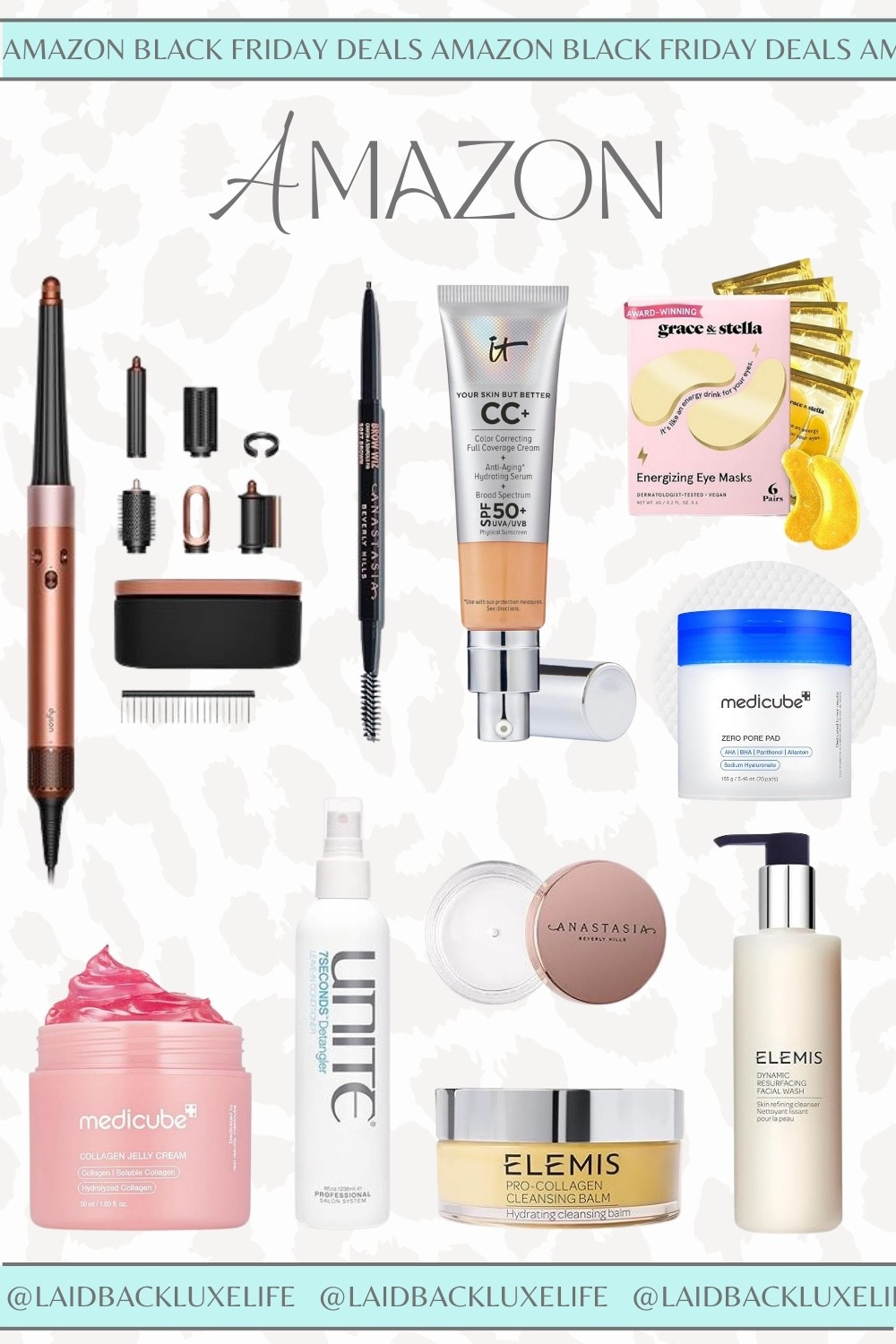 Amazon Black Friday Deals, Amazon deals, Amazon finds, Amazon beauty, beauty bestsellers, Cyber week, gift guide, holiday gift idea @amazon #LaidbackLuxeLife

Shades:
CC cream ‘Neutral Tan’
Brow wiz ‘Soft Brown'

Hey Beautiful! Feel free to comment on this post if you have any questions! 🫶🏽

Follow me for more fashion finds, beauty faves, lifestyle, home decor, sales and more! So glad you’re here!! XO, Karma

#LTKGiftGuide #LTKBeauty #LTKSaleAlert