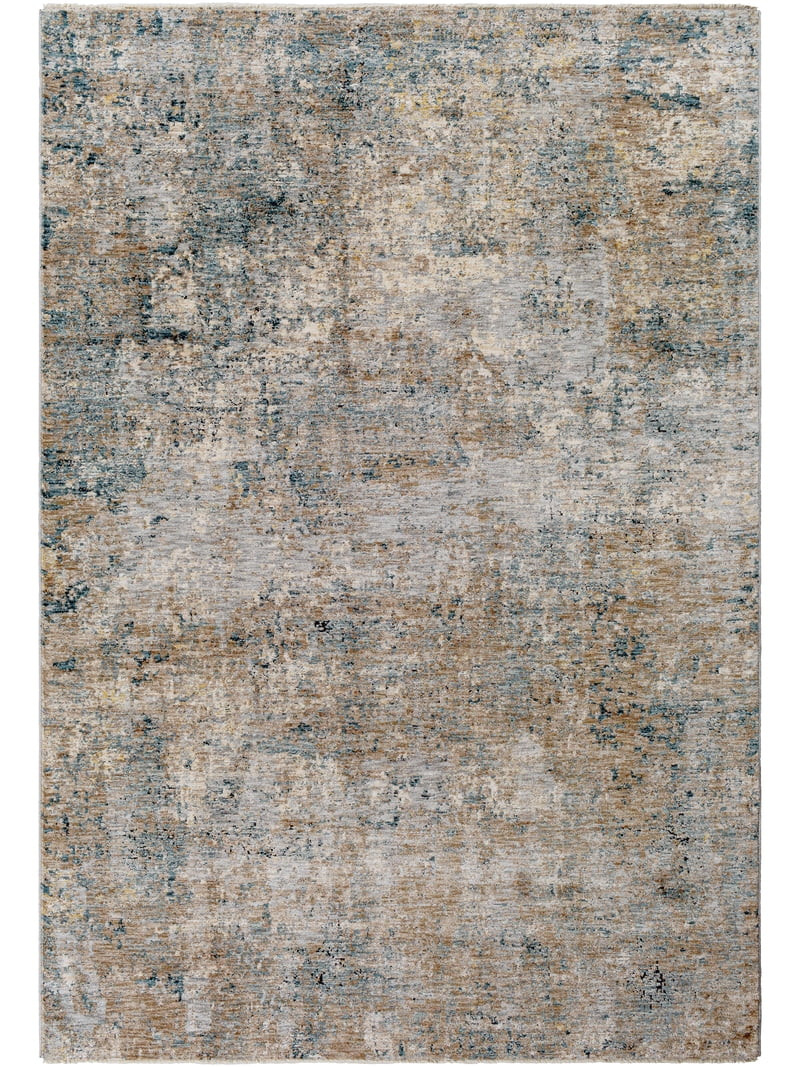 Better Homes & Gardens Green Abstract Area Rug, Green, 5 ft x 7 ft | Walmart (US)