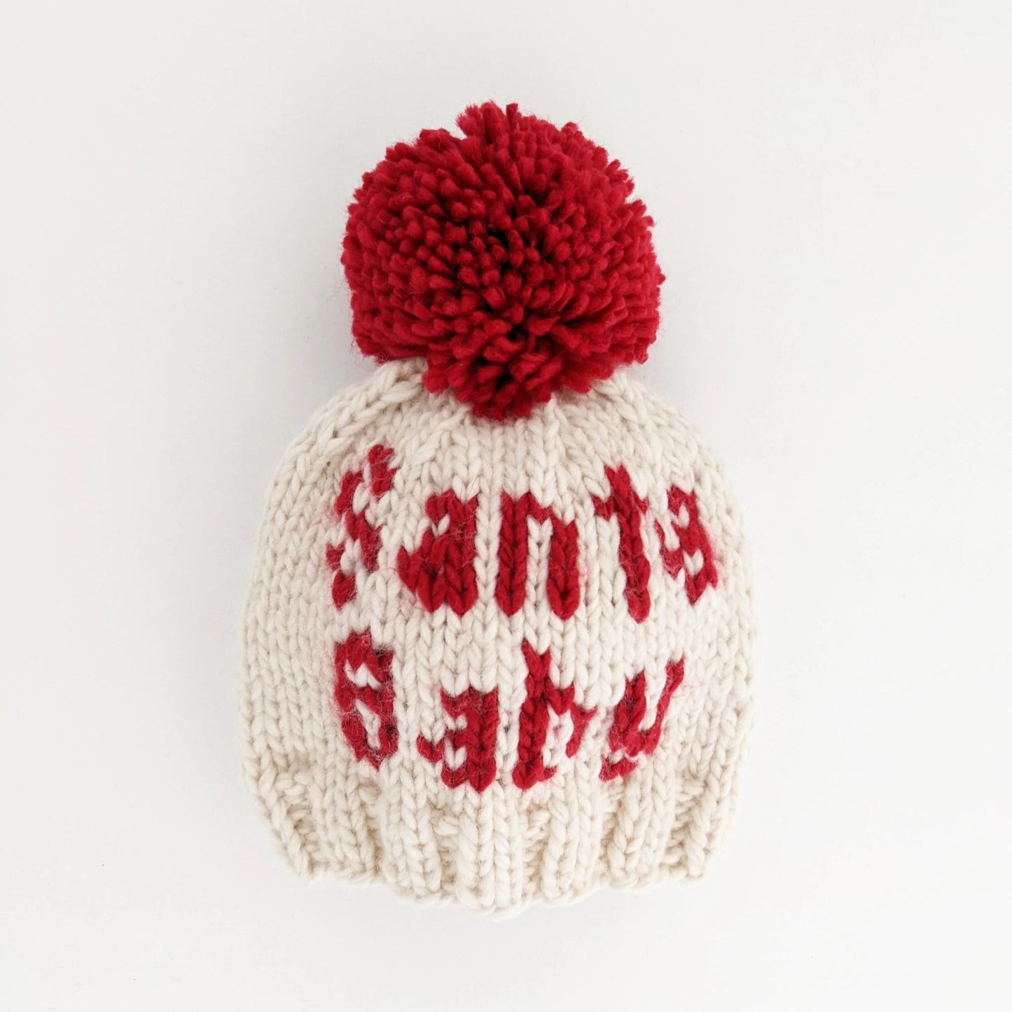 Santa Baby Knit Pom Hat | SpearmintLOVE