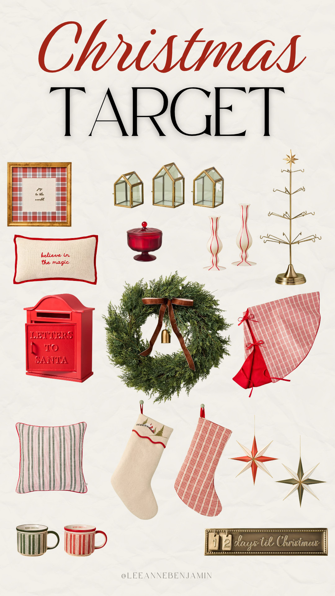 Christmas at Target! The cutest christmas items that go fast every year! 

 #LTKSeasonal #LTKOver40 #LTKHome