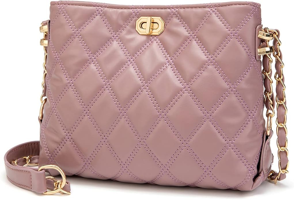 Small Crossbody Bags for Women Purses Fashion Leather Lightweight Handbags Shoulder Bag | Amazon (US)