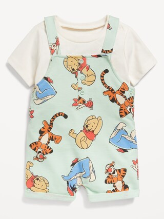 Disney© Short-Sleeve T-Shirt and Shortalls Set for Baby | Old Navy | Old Navy (US)