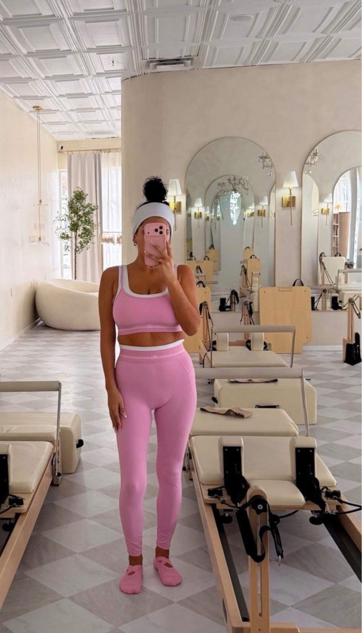 Pink Pilates energy 🎀 A matching set and grip socks make workout days feel a little more fun.

#PilatesStyle #PinkActivewear #MatchingSet

#LTKdayinmylife #LTKfitnessgoals #LTKmorningroutine