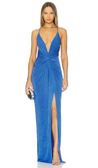 Pixie Gown in Ocean | Revolve Clothing (Global)