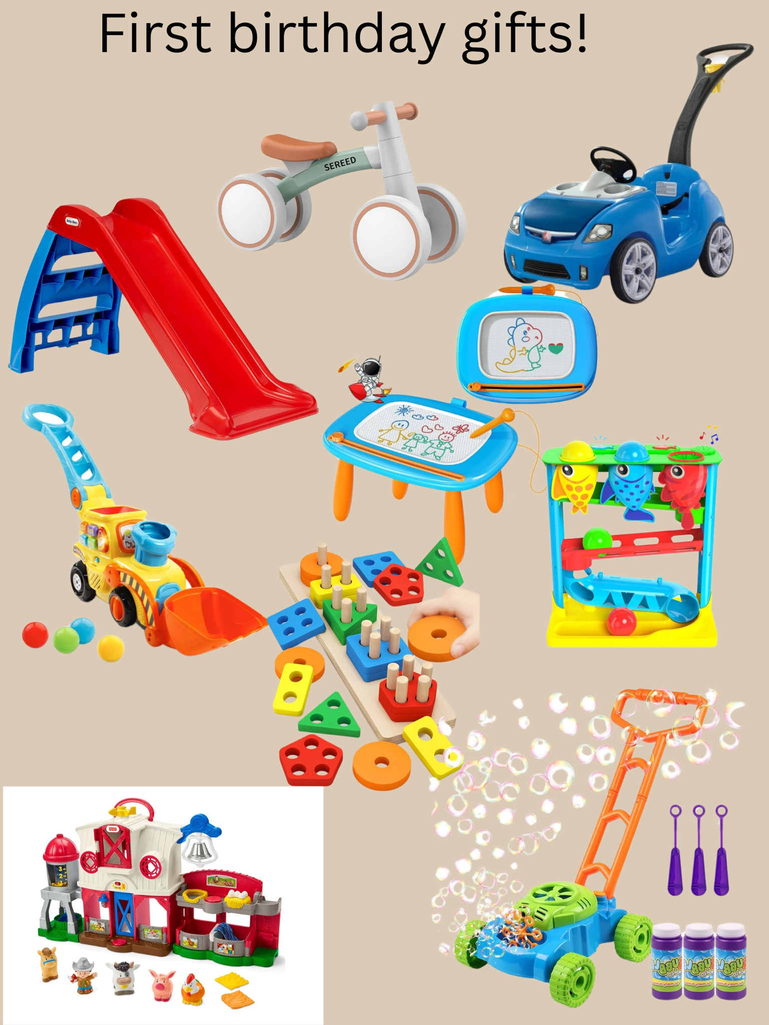Toddler favorite toys! Perfect first birthday gifts - all on major sale right now!!

#LTKBaby #LTKKids #LTKCyberWeek