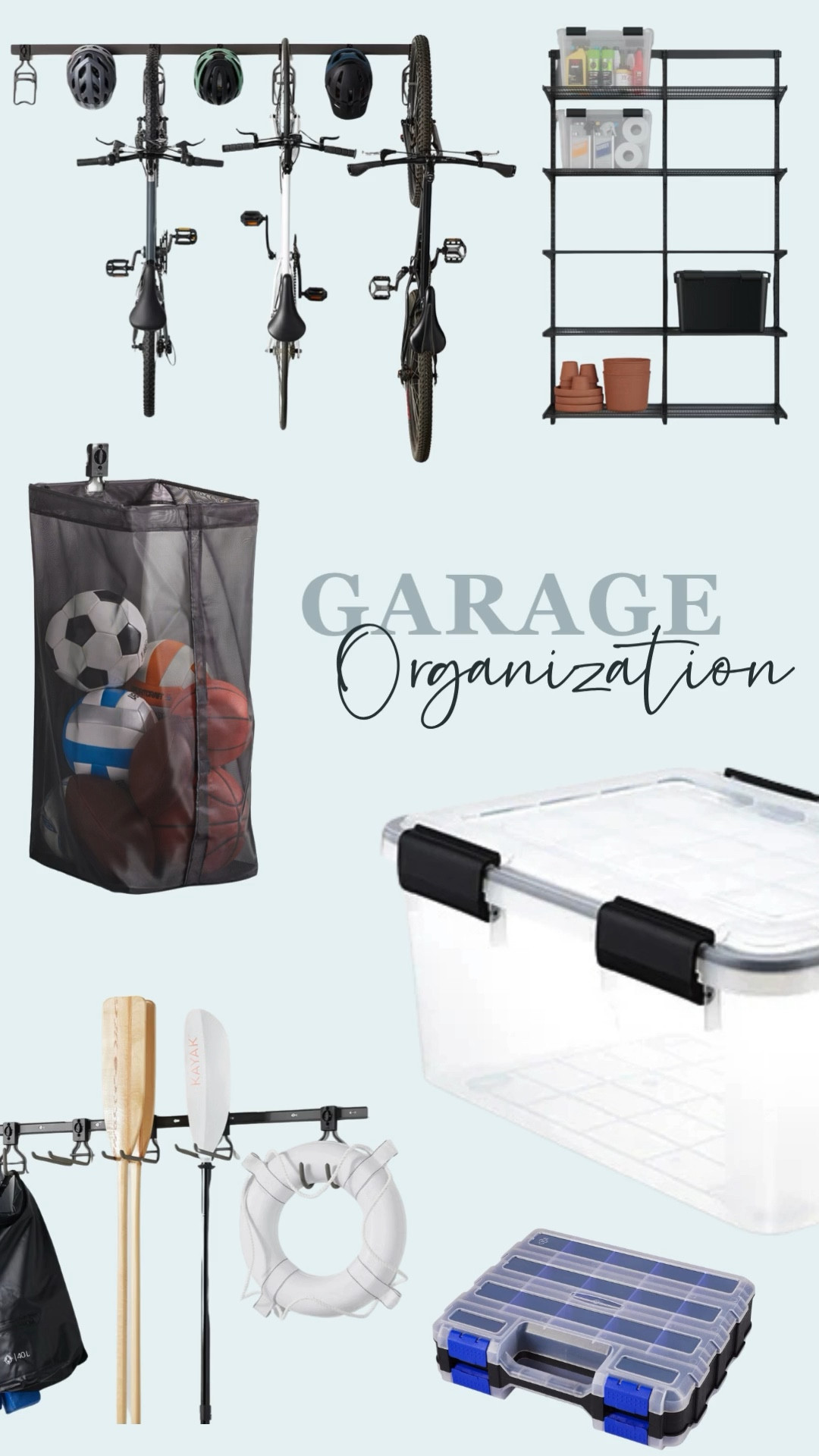 Garage organization essentials from your Chicago professional organizer
