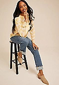 Yellow Crochet Sweater | Maurices