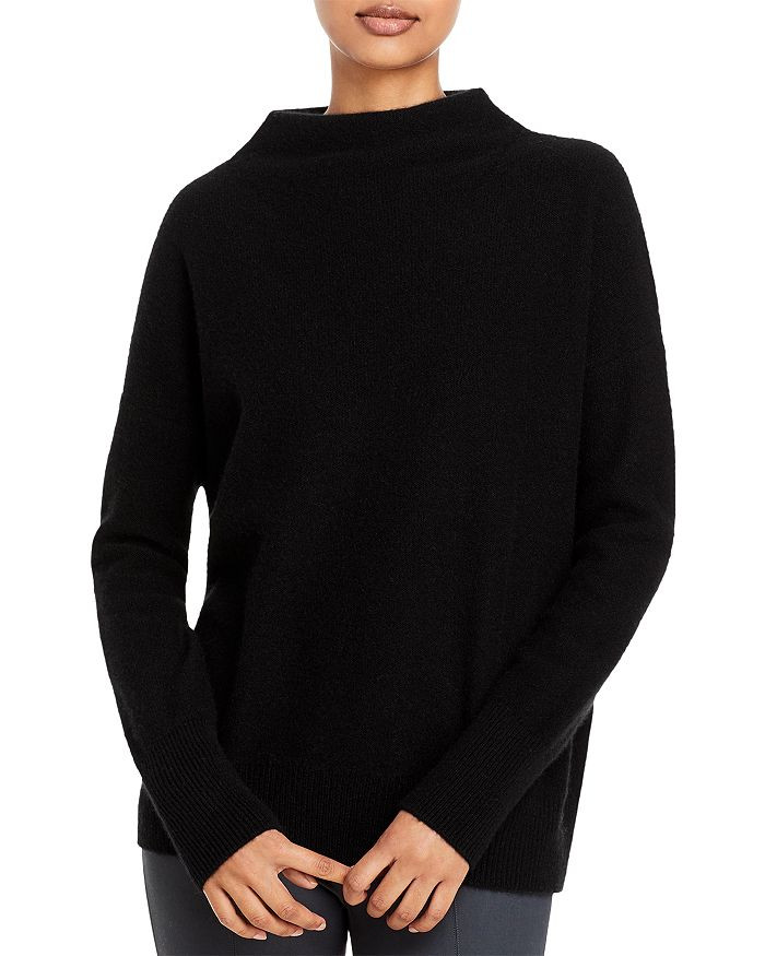 Boiled Cashmere Funnel Neck Sweater | Bloomingdale's (US)
