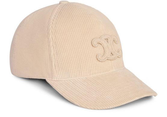 Triomphe baseball cap in corduroy | 24S US