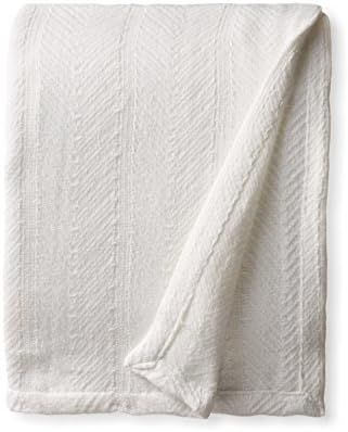 Amazon.com: Eddie Bauer Home | Herringbone Collection | Blanket - 100% Cotton, Lightweight & Brea... | Amazon (US)