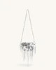 Anika Star-Embellished Chain Bag - Silver | JW PEI US