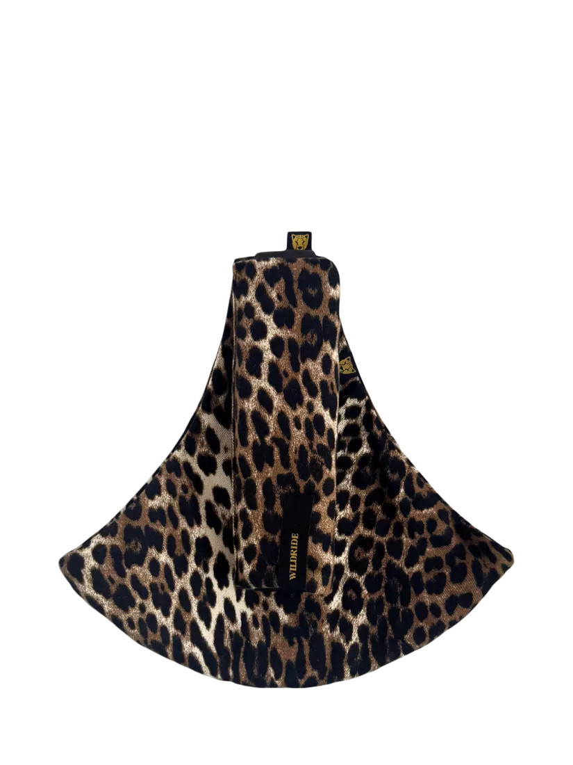 Wildride Toddler Carrier, Denim Leopard | John Lewis (UK)