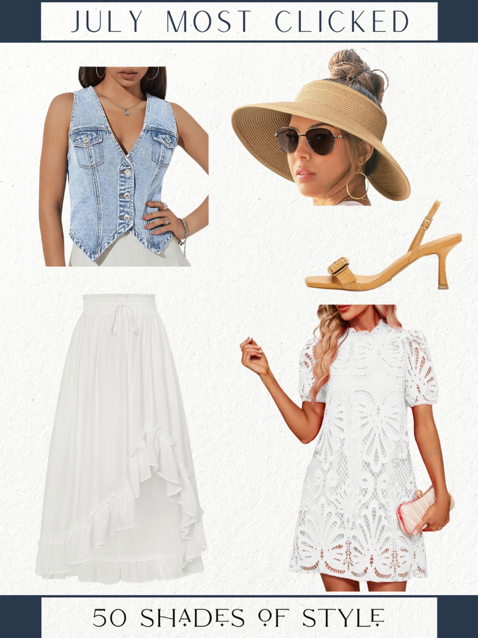 Sharing the most loved items for July. So many great pieces to add to your wardrobe. 

July favorites, Best sellers for July, affordable summer clothing

#LTKShoeCrush #LTKStyleTip #LTKFindsUnder50