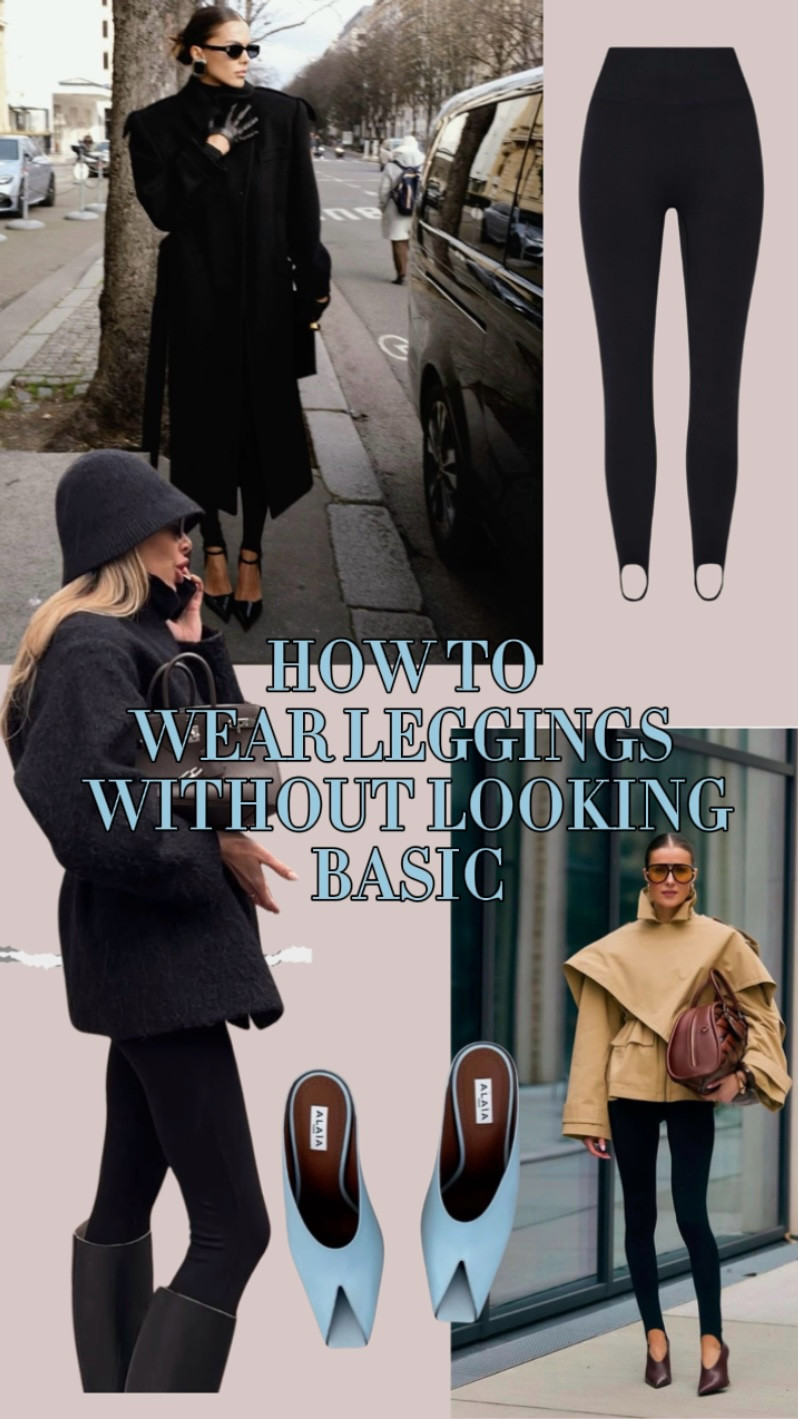 How to style leggings without looking basic 

#LTKstyletip #LTKdatenight #LTKspring