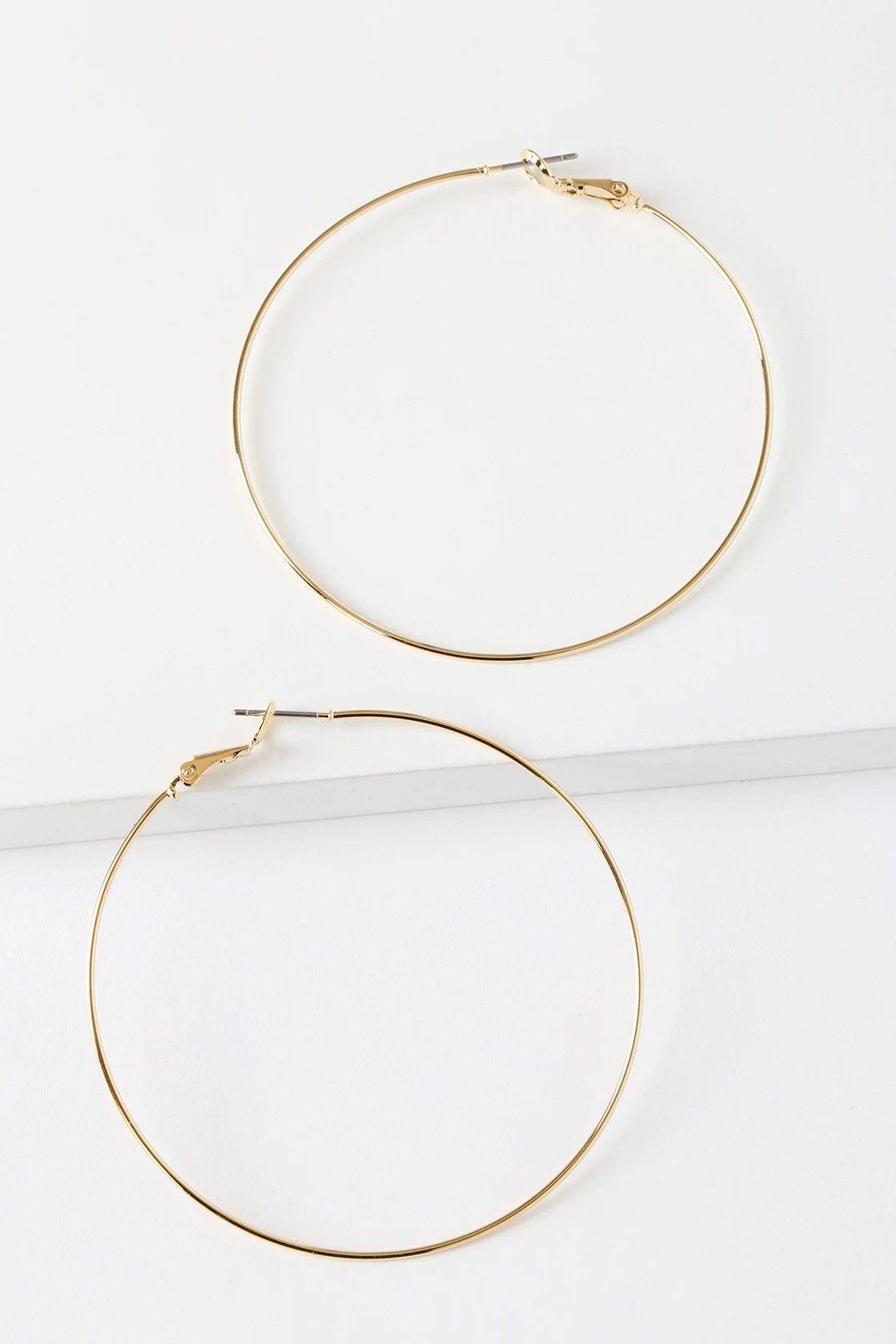 Come and Get It Gold Hoop Earrings | Lulus (US)