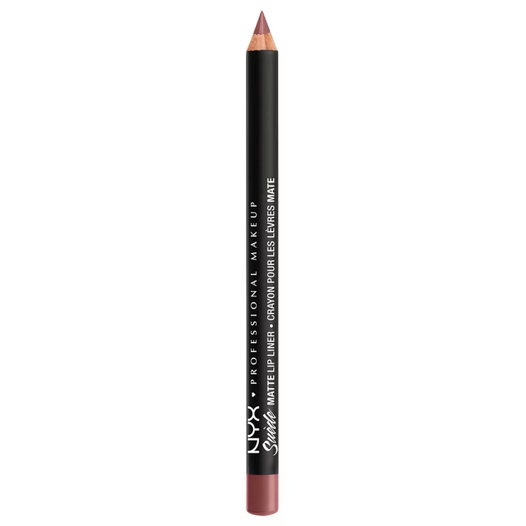 NYX Professional Makeup Suede Matte Velvet Smooth Lip Liner - Vegan Formula - 0.035oz | Target