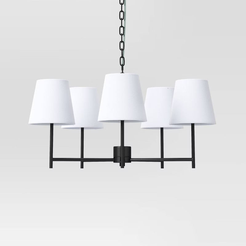 5 Arm Shaded Chandelier - Threshold™ | Target