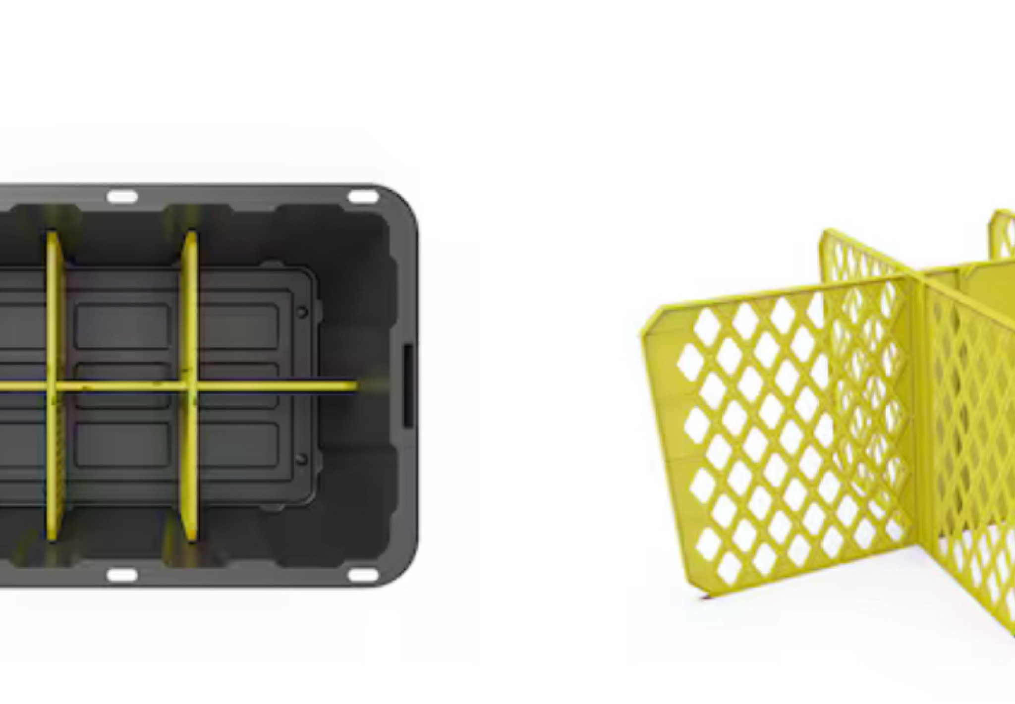 The smartest way to keep your black and yellow storage bins organized! 

#LTKdayinmylife #LTKHome #LTKSeasonal