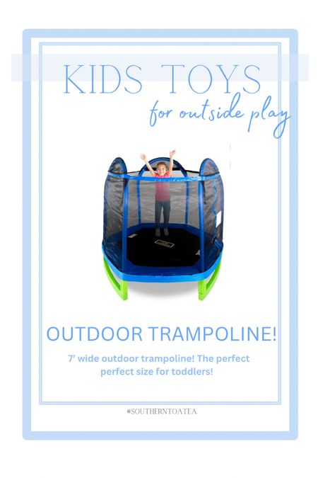 We’ve had this trampoline for 1.5 years now and loveeee it! It’s the perfect size for toddlers and young children and the price on it is incredible!!! 

#LTKfamily #LTKkids #LTKhome