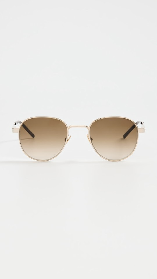 SL 555 Panthos Metal Sunglasses | Shopbop