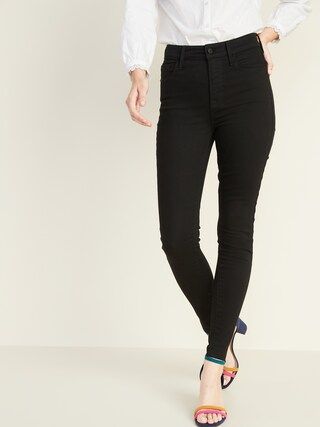 High-Waisted Built-In Sculpt Never-Fade Rockstar Jeans For Women | Old Navy (US)