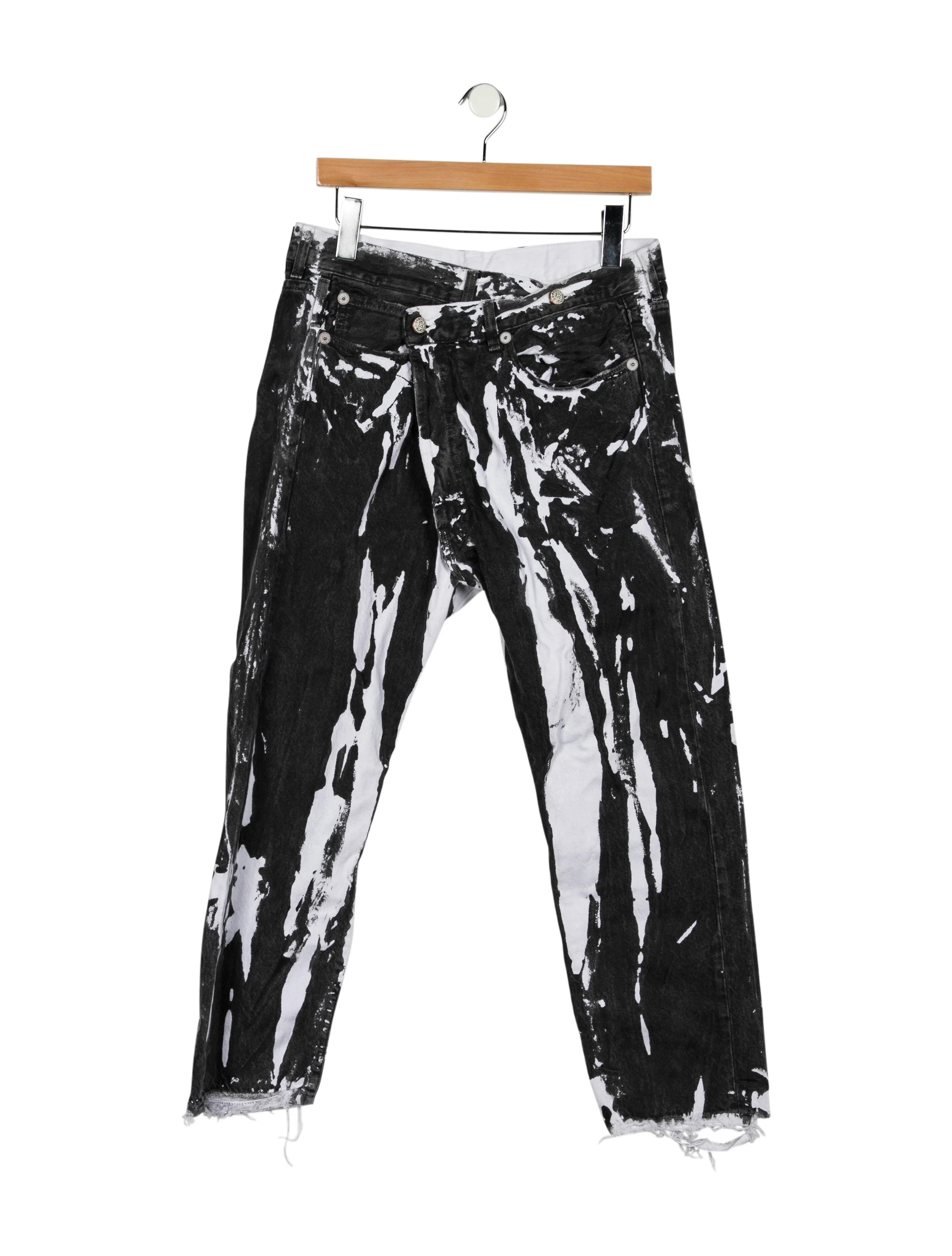 High-Rise Straight Leg Jeans | The RealReal