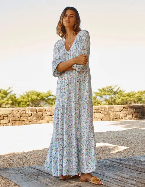Blouson Sleeve Maxi Dress | Boden (US)